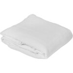 Toison dor - protection literie - cumin - 100% coton - 160x200cm - blanc