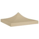 Toit de tente - vidaxl - 3x3 m - beige - tissu oxford 600d - résistant aux uv et à leau Toit de tente - vidaxl - 3x3 m - beige - tissu oxford 600d - résistant aux uv et à leau
