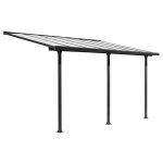 Toit - terrasse aluminium 1283 m² - 418 x 307 cm - gris anthracite Toit - terrasse aluminium 1283 m² - 418 x 307 cm - gris anthracite