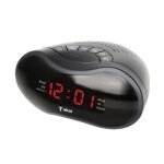 Radio réveil fm - tokai - noir - prise usb - double réveil - fonction sommeil Radio réveil fm - tokai - noir - prise usb - double réveil - fonction sommeil