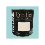 Tollens peinture prestige premium satin laqu� bleu arctique 05 l