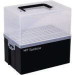 Bo�te de rangement - tombow - feutre double pointe - noir - plastique - adulte