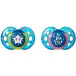 Tommee tippee 2 sucettes ctn nuit 18 m +