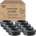 Tommee tippee recharges originales pour poubelle à couches twist & clicklot exclusif de 8recharge rapide ... Tommee tippee recharges originales pour poubelle à couches twist & clicklot exclusif de 8recharge rapide ...