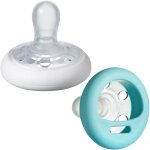 Tommee tippee sucette closer to nature forme naturelle x2 0 - 6 mois