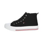 Tommy hilfiger - baskets montantes - noire - noir - 39 - chaussures