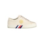 Tommy hilfiger baskets sneakers femme beige textile sf12934