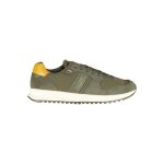 Tommy hilfiger baskets sneakers homme vert textile sf16640