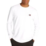 Tommy hilfiger chemise  manches longues avec logo rgulier pour homme