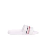 Tommy hilfiger - claquettes - blanche - blanc - 39 - chaussures