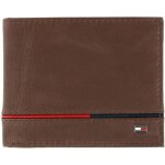 Tommy hilfiger cuir traveler portefeuille marron