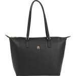 Tommy hilfiger femme cabas sac poppy plus avec fermeture clair multicolor (black) unique