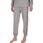 Tommy hilfiger pour des hommes pantalon de jogging lounge track gris