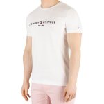 T - shirt - tommy hilfiger - logo - blanc - manches courtes - taille l