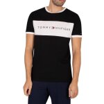 Tommy hilfiger pour des hommes t - shirt � logo lounge noir