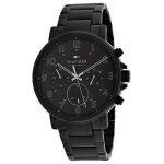 Montre - tommy hilfiger - daniel - cadran noir - acier - �tanch�it� 5 atm