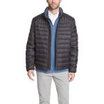Tommy hilfiger packable puffer isol doudoune veste homme noir