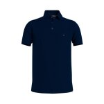 Polo - tommy hilfiger - bleu nuit - manches courtes - regular - col polo