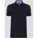 Tommy hilfiger polo homme noir manche courte regular