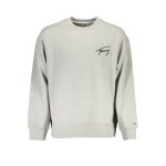 Tommy hilfiger pull molleton homme gris textile sf16574