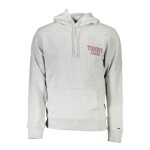 Tommy hilfiger pull molleton homme gris textile sf18639