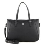 Tommy hilfiger th element satchel black [180400] - sac  paule bandoulire sacoche