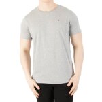 T - shirt en jersey - tommy jeans - tommy jeans - gris - col arrondi - manches courtes