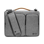 Housse sac � bandouli�re - tomtoc - macbook pro 16 2021 - gris - toile - mixte