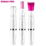 Tondeuse bikini rasoir électrique pour femmes rasoir féminin rasoir pour sourcils à lame vibrante 3 en ... Tondeuse bikini rasoir électrique pour femmes rasoir féminin rasoir pour sourcils à lame vibrante 3 en ...