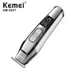 Tondeuse � cheveux - kemei - km - 5027 - rechargeable - 3 peignes de guidage - autonomie 270 min