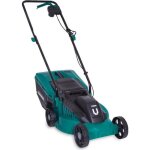 Tondeuse électrique 1300w ? largeur de coupe de 32cm ? bac de ramassage 30l ? hauteur de coupe réglable ... Tondeuse électrique 1300w ? largeur de coupe de 32cm ? bac de ramassage 30l ? hauteur de coupe réglable ...