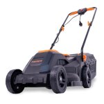Tondeuse � gazon �lectrique filaire pouss�e - fuxtec fx - rme33 - 9kg largeur de coupe 33cm bac 30l hauteur ...