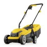Tondeuse à gazon électrique - powerplus - poweg62203 - 1000 w - 320 mm Ø - avec ramassage et éjection ... Tondeuse à gazon électrique - powerplus - poweg62203 - 1000 w - 320 mm Ø - avec ramassage et éjection ...