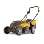 Tondeuse  gazon lectrique powerplus powxg6251 - 1600 w 380 mm  ramassage mulching et jection arrire ...