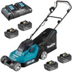 Tondeuse � gazon makita dlm382pf4 38cm 2x18v (4 x 30 ah)
