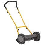 Tondeuse  main - stiga - scm 240 r - largeur de coupe 40 cm - 5 lames hlicodales - hauteur rglable ...
