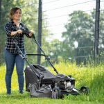 Tondeuse thermique tt173 - 51atg de 51 cm - scheppach - avec bidon dhuile black �dition - 58112139953 ...