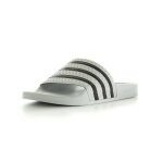 Tong - adidas - adilette - homme - noir et blanc - synthétique Tong - adidas - adilette - homme - noir et blanc - synthétique