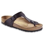 Tongs birkenstock gizeh birko - flor - noir - mixte - adulte