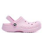 Tongs - crocs - baya lined clog - enfant - rose - synthétique Tongs - crocs - baya lined clog - enfant - rose - synthétique