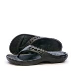 Tongs - crocs - baya summer flip u - noir - adulte - synthtique