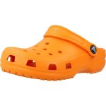 Tongs enfant - crocs - 123142 - orange - synth�tique - confort optimal