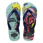 Tong enfant havaianas star wars - clay / bleu marine - confort exceptionnel