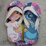 Tongs enfant lilo & stitch fushia - disney - semelle antidérapante - entredoigts en plastique Tongs enfant lilo & stitch fushia - disney - semelle antidérapante - entredoigts en plastique