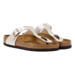 Tongs femme birkenstock gizeh bf graceful 943871 - blanc