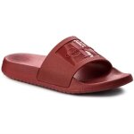 Tongs femme christie jelly calvin klein jeans - rouge - effet plastique - semelle eva