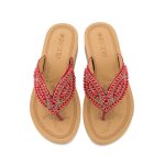 Tongs femme fashion havaianas plage t lgret ar confortable - rouge