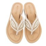Tongs femme de plage havaianas ete antidrapant flip flops plates confortable - blanc - adulte