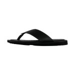 Tongs - geox - erice - femme - cuir noir