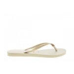 Tongs - havaianas slim kids beige or - beige